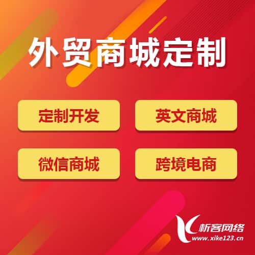 海南外贸商城定制